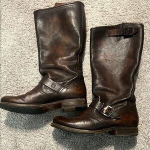 Men's Brown Leather Boots